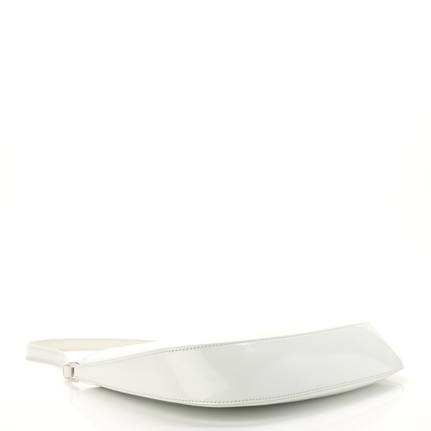 Prada Spazzolato Cleo Shoulder Bag White 4 of 10
