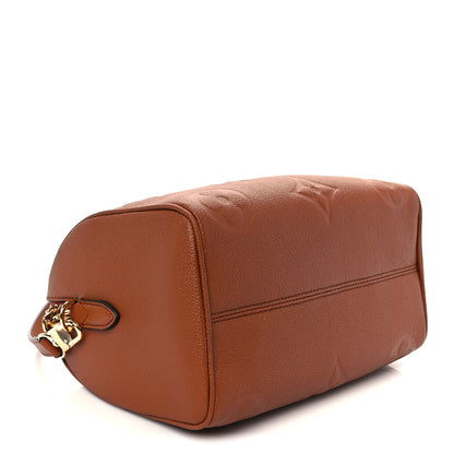 Louis Vuitton Empreinte Monogram Giant Speedy Bandouliere 25 Cognac 6 of 23