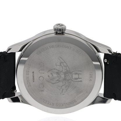 Gucci Stainless Steel Calfskin 38mm Le Marché Des Merveilles Bee Quartz Watch 4 of 5