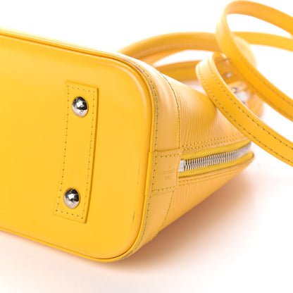 Louis Vuitton Epi Alma BB Citron 8 of 12