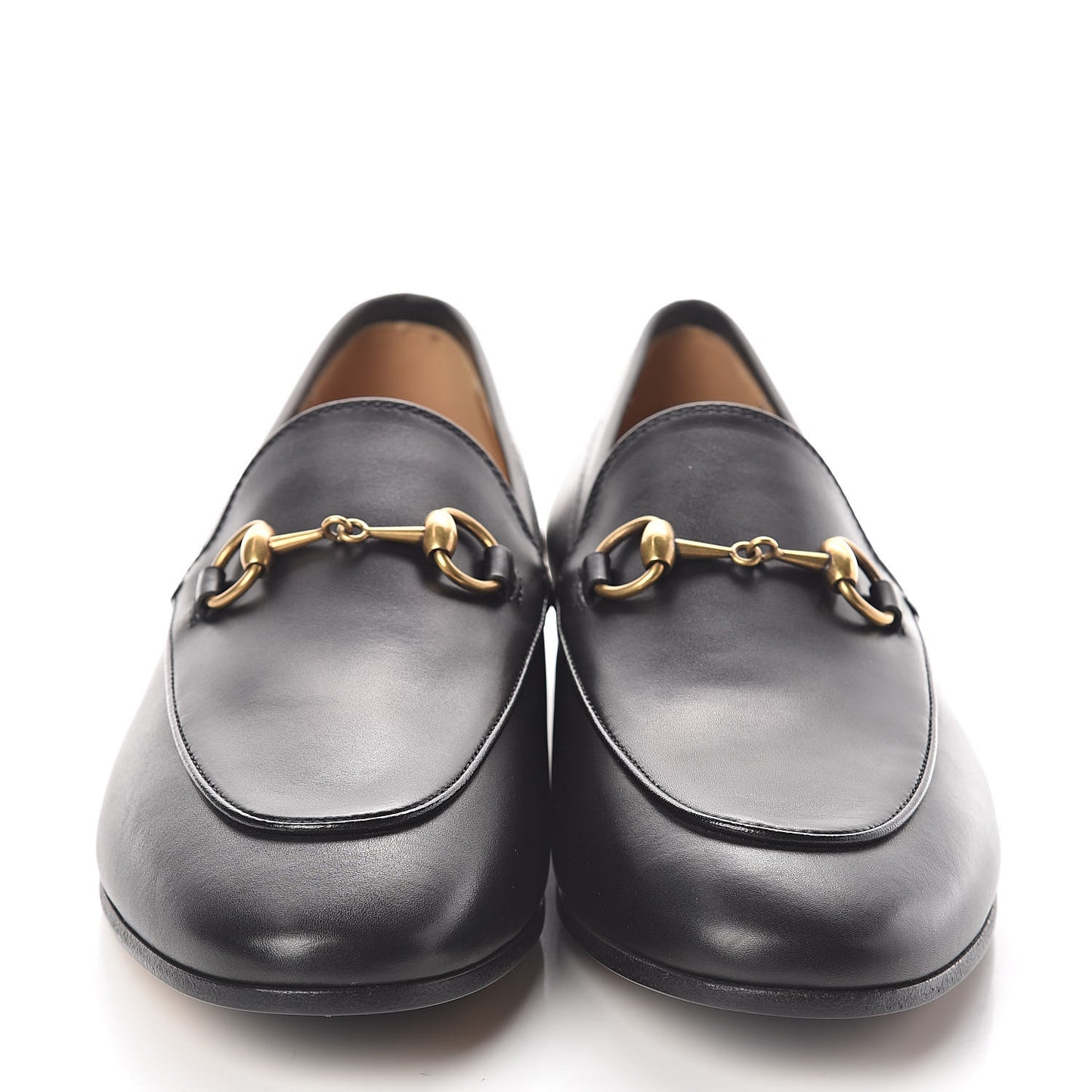 Calfskin Womens Jordaan Loafers 37.5 Black