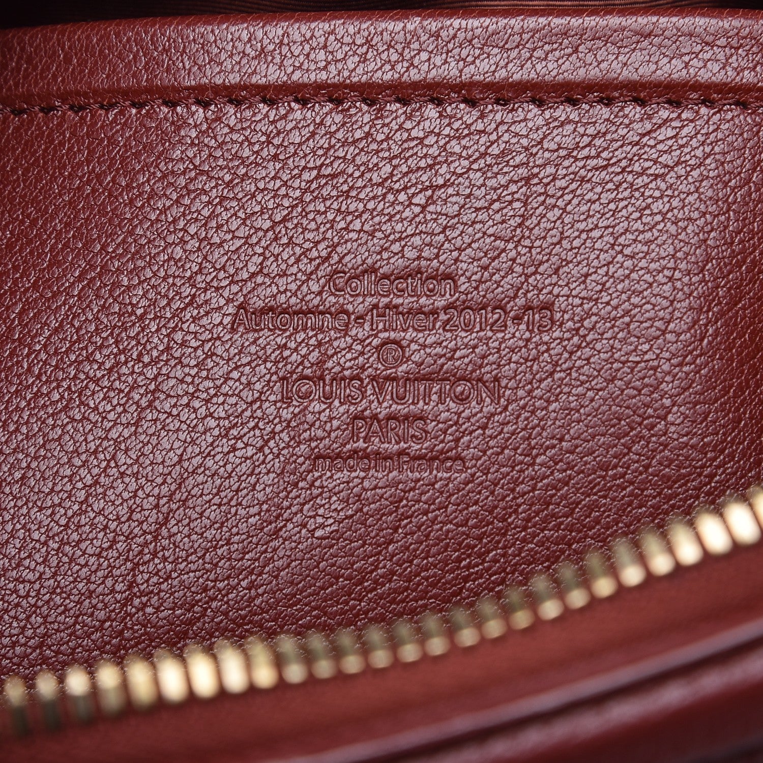 Louis Vuitton Monogram Golden Arrow Speedy Burgundy 6 of 10