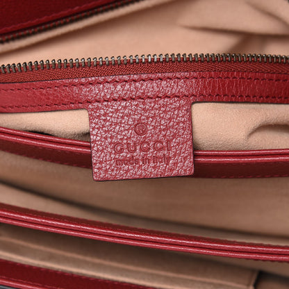 Gucci GG Supreme Monogram Medium Queen Margaret Shoulder Bag Red 7 of 7