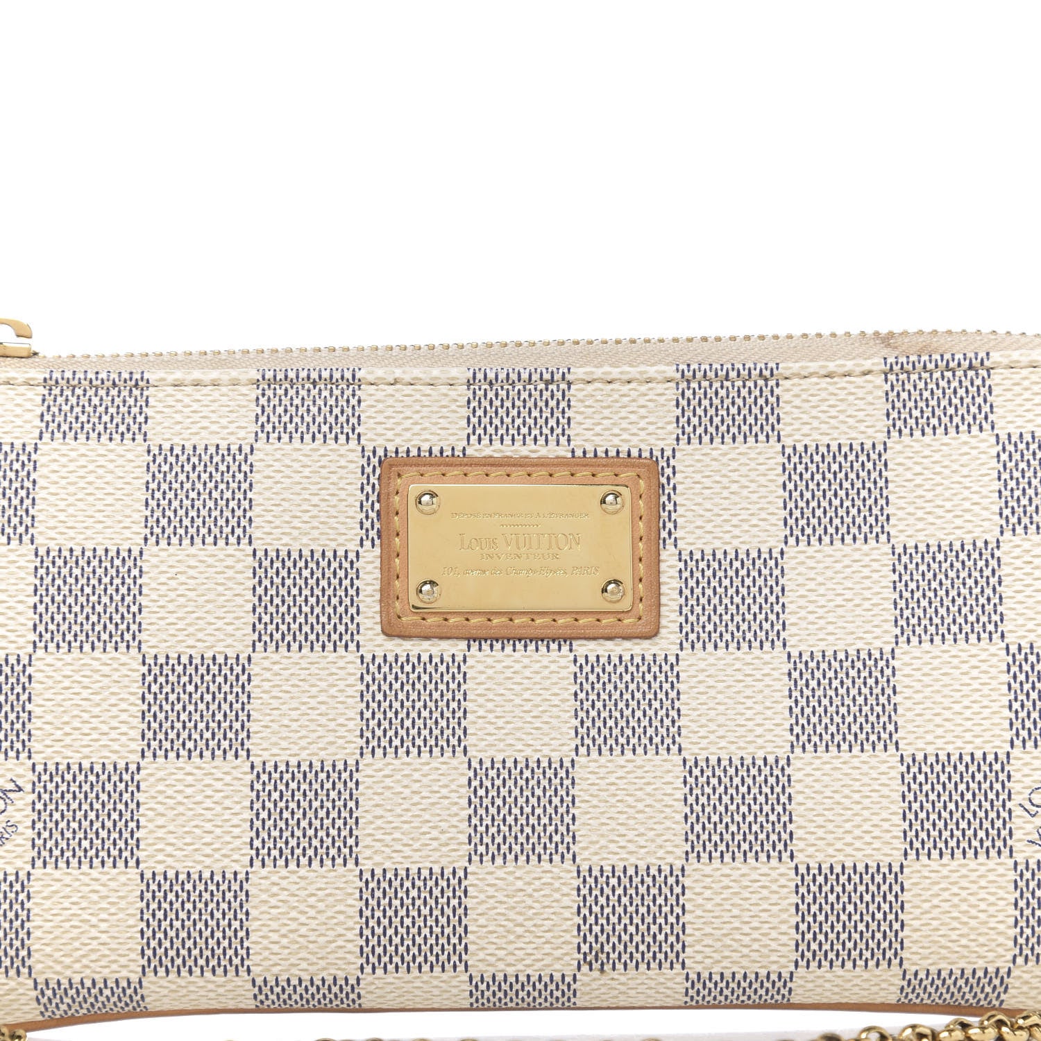 Louis Vuitton Damier Azur Pochette Milla MM 9 of 9
