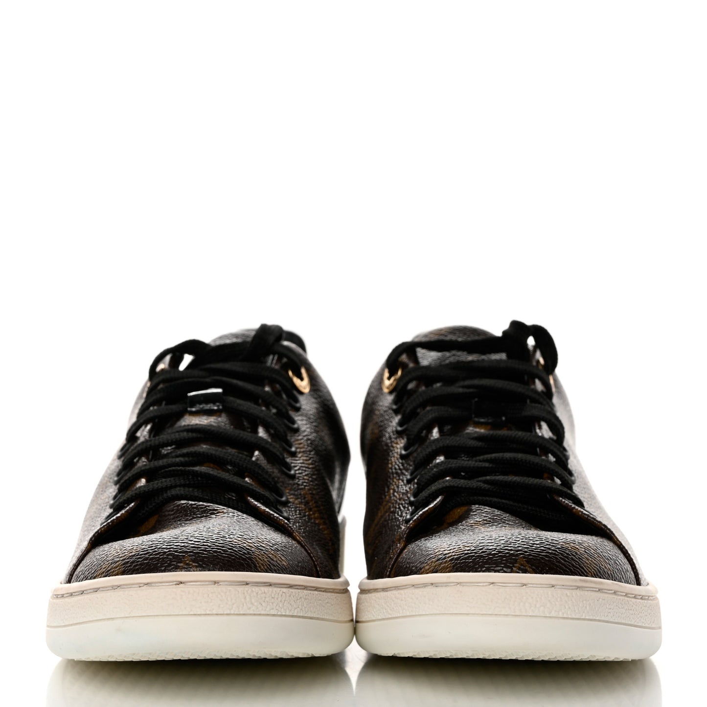 Patent Monogram Frontrow Sneakers 38