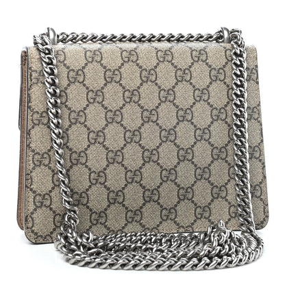 Gucci GG Supreme Monogram Mini Dionysus Shoulder Bag Taupe 3 of 9