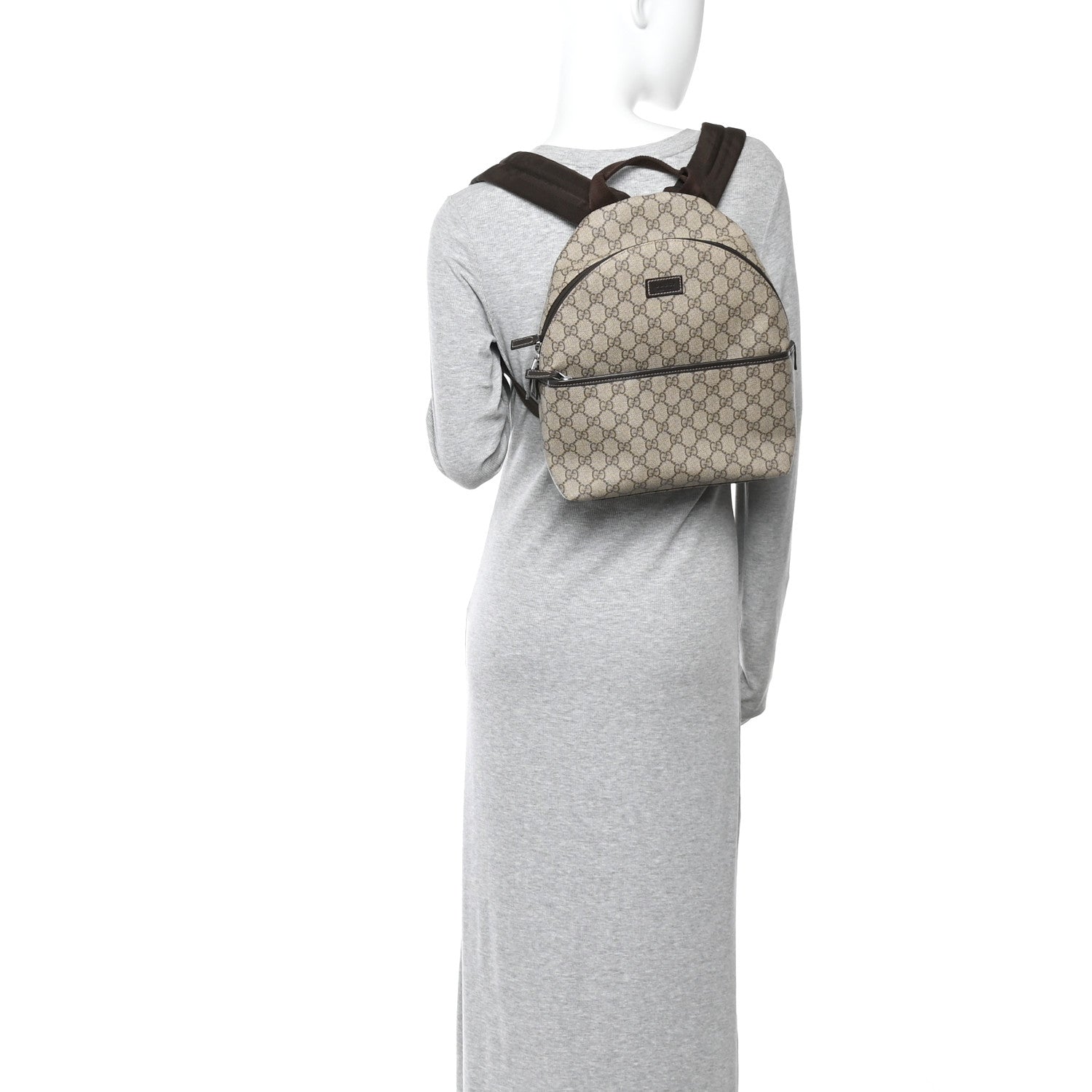 Gucci GG Supreme Monogram Margaux Calfskin Childrens Day Backpack