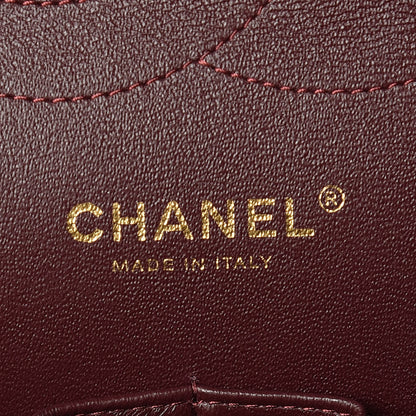 Chanel Lambskin Quilted Jumbo Double Flap Black 8 of 9