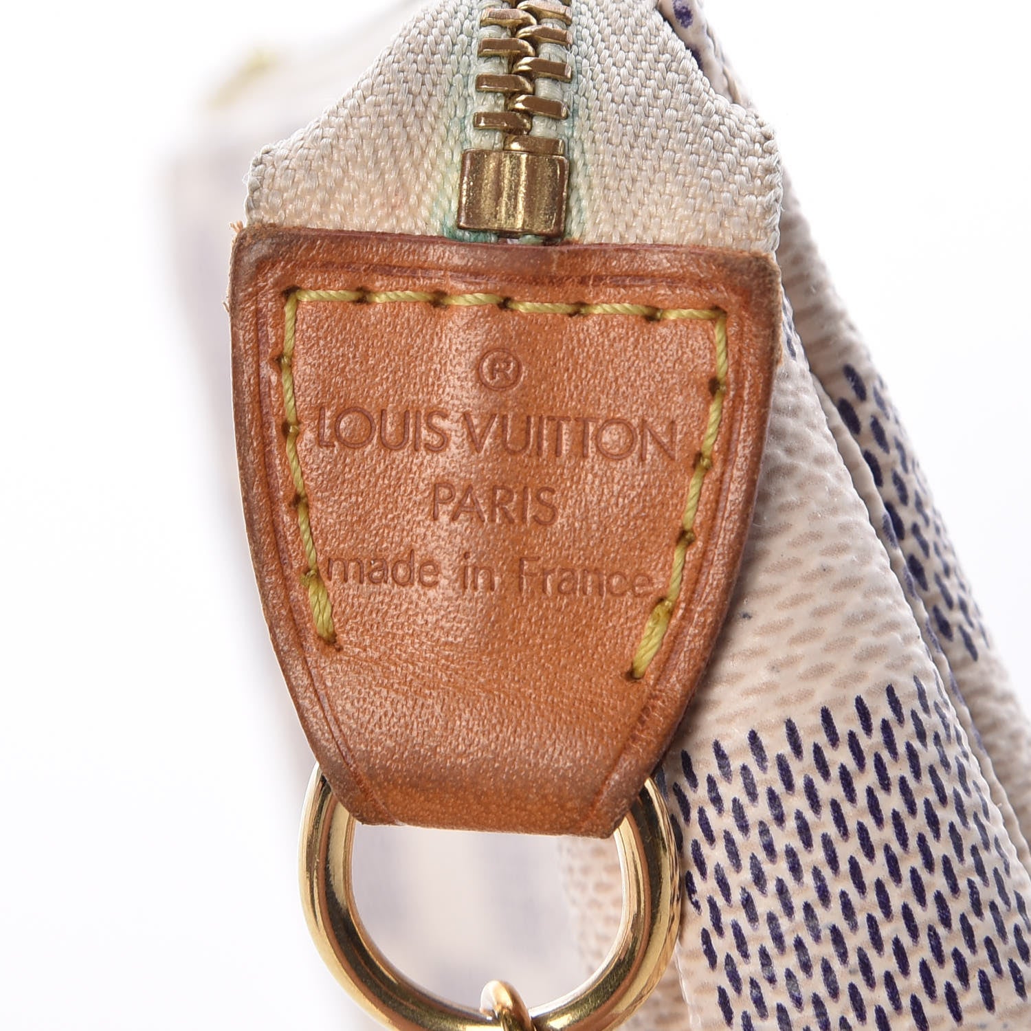 Louis Vuitton Damier Azur Mini Pochette Accessories 6 of 10