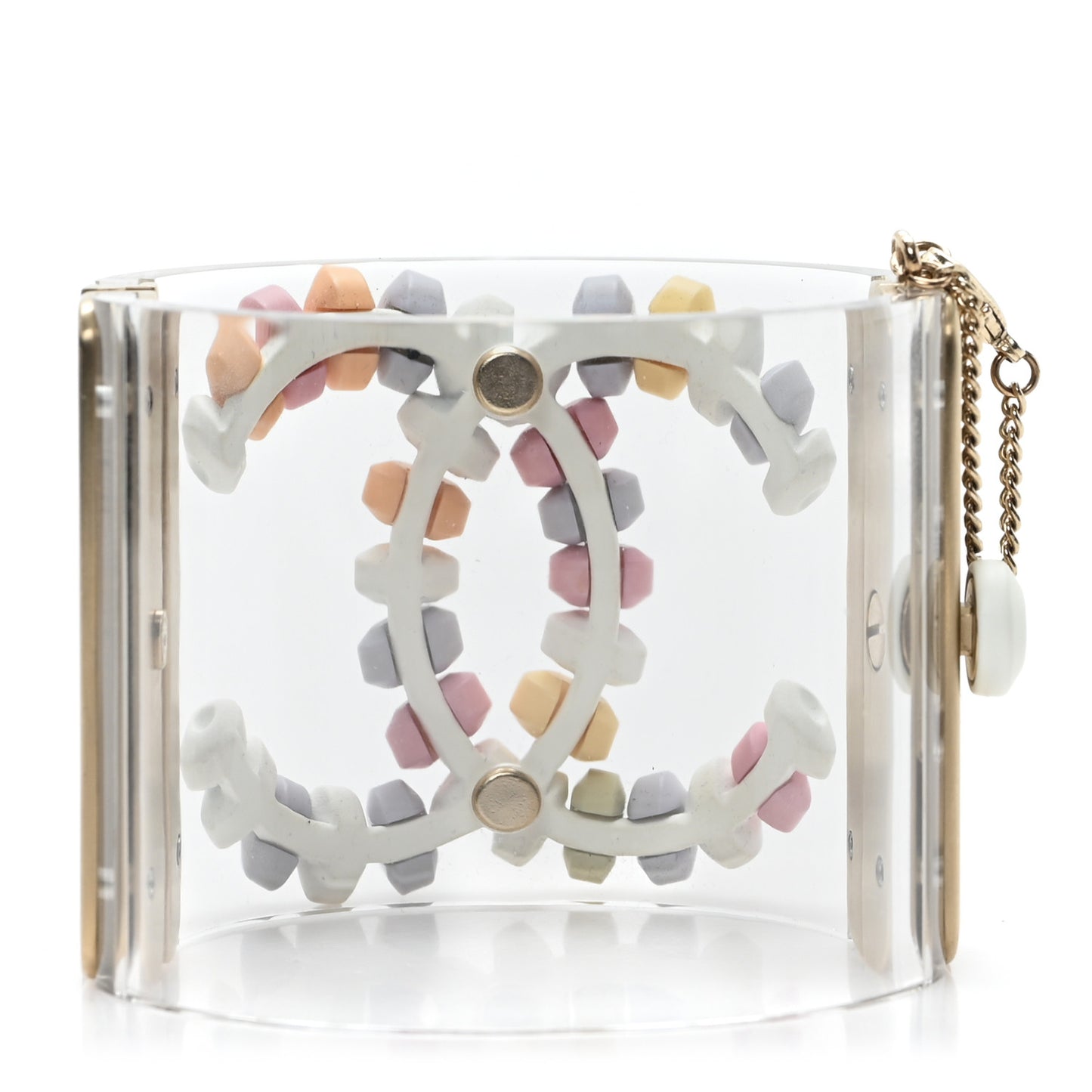 Lucite CC Sweetie Candy Cuff Multicolor