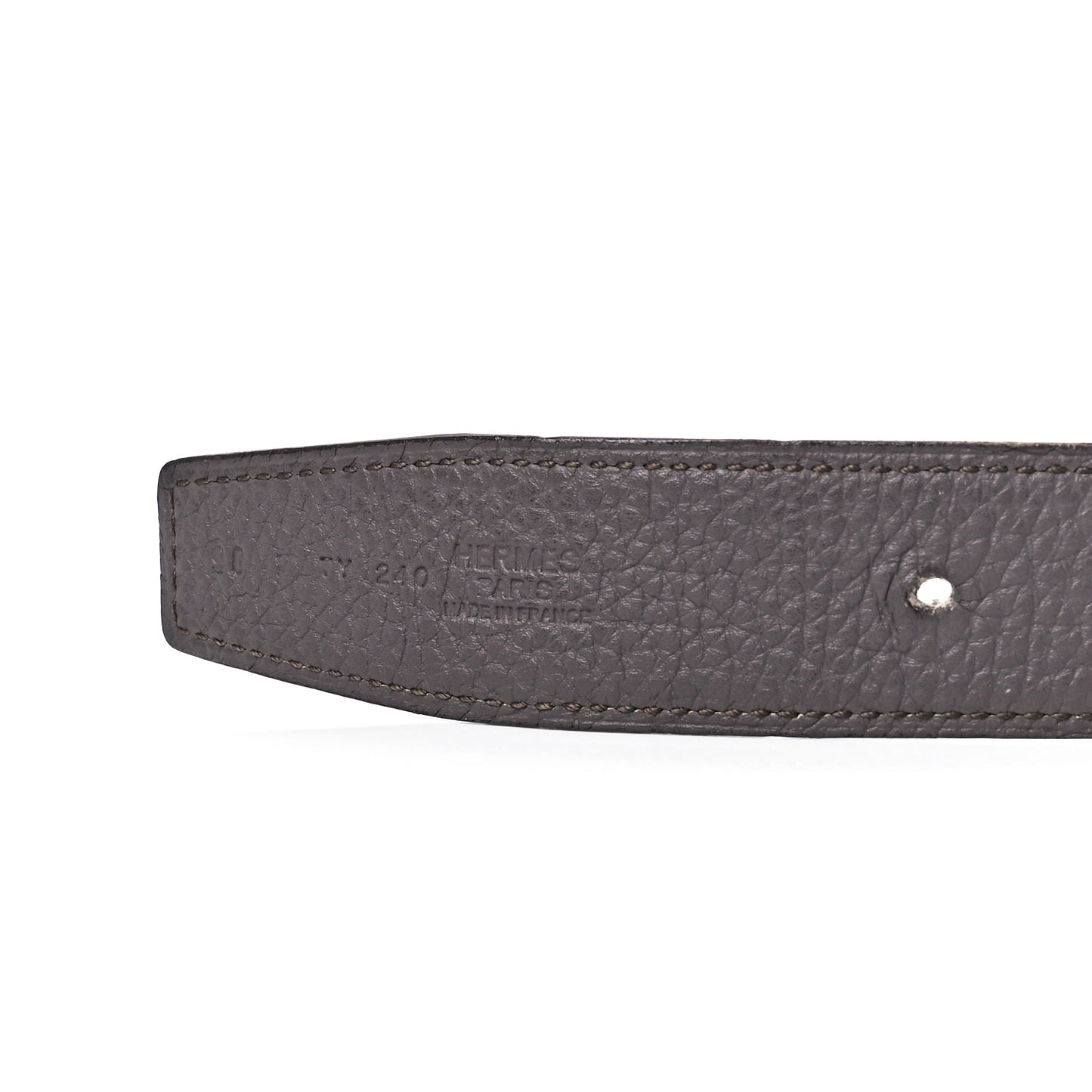 Box Togo 32mm Guilloche H Belt 90 36 Black Etain