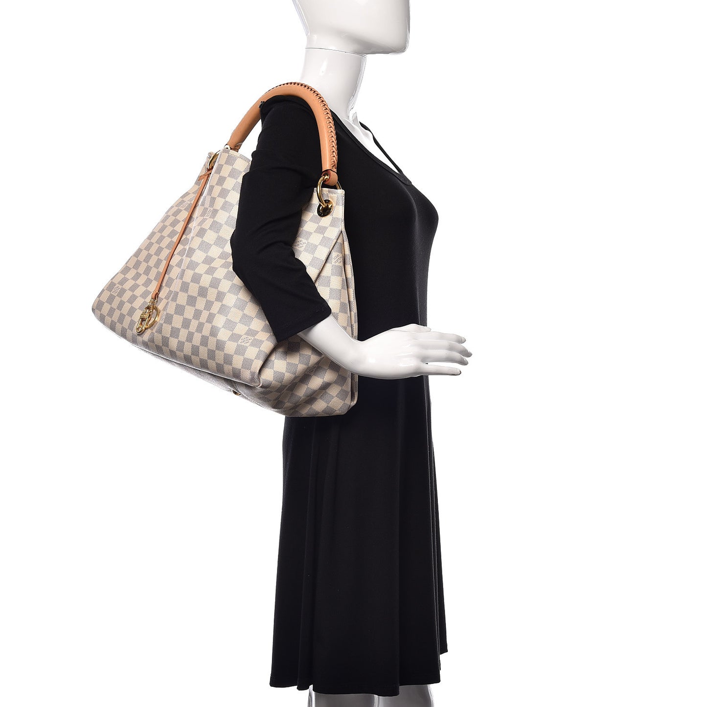 Damier Azur Artsy MM