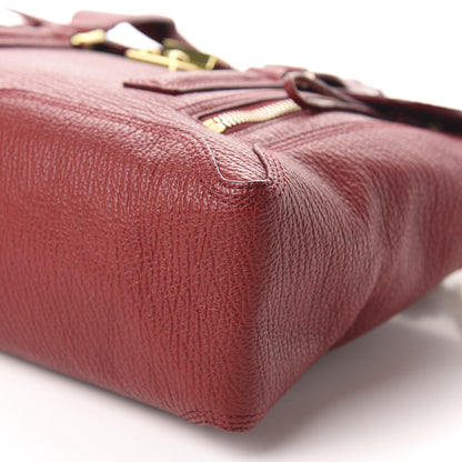 3.1 Phillip Lim 3.1 Textured Calfskin Medium Pashli Satchel Red 8 of 14