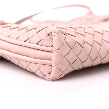 Bottega Veneta Nappa Intrecciato Nodini Crossbody Messenger Flamingo 8 of 12