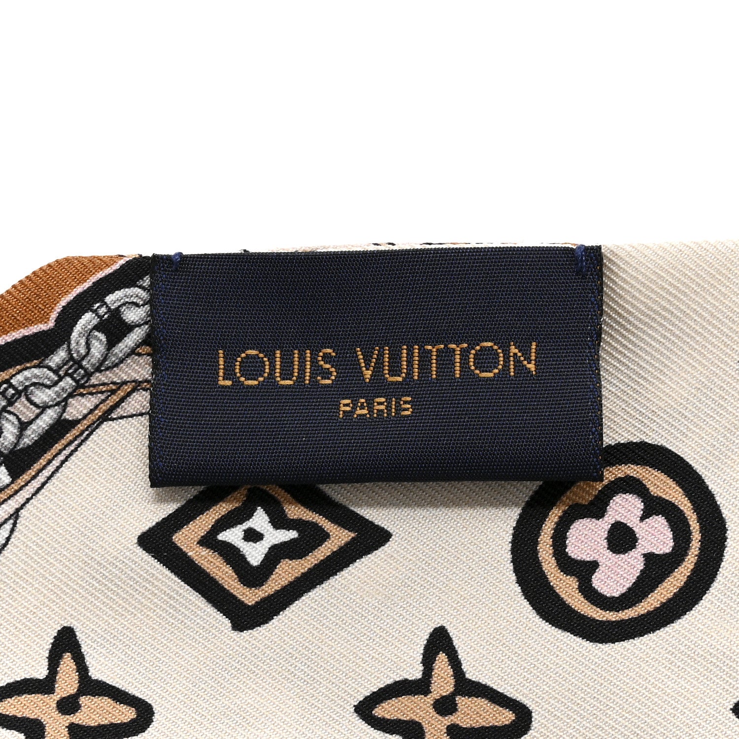 Louis Vuitton Silk Monogram Wild At Heart BB Bandeau Cream 4 of 4
