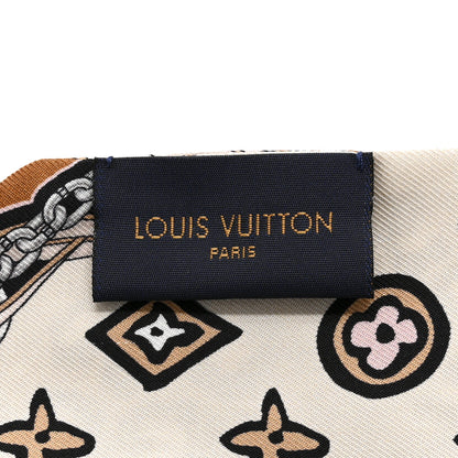 Louis Vuitton Silk Monogram Wild At Heart BB Bandeau Cream 4 of 4