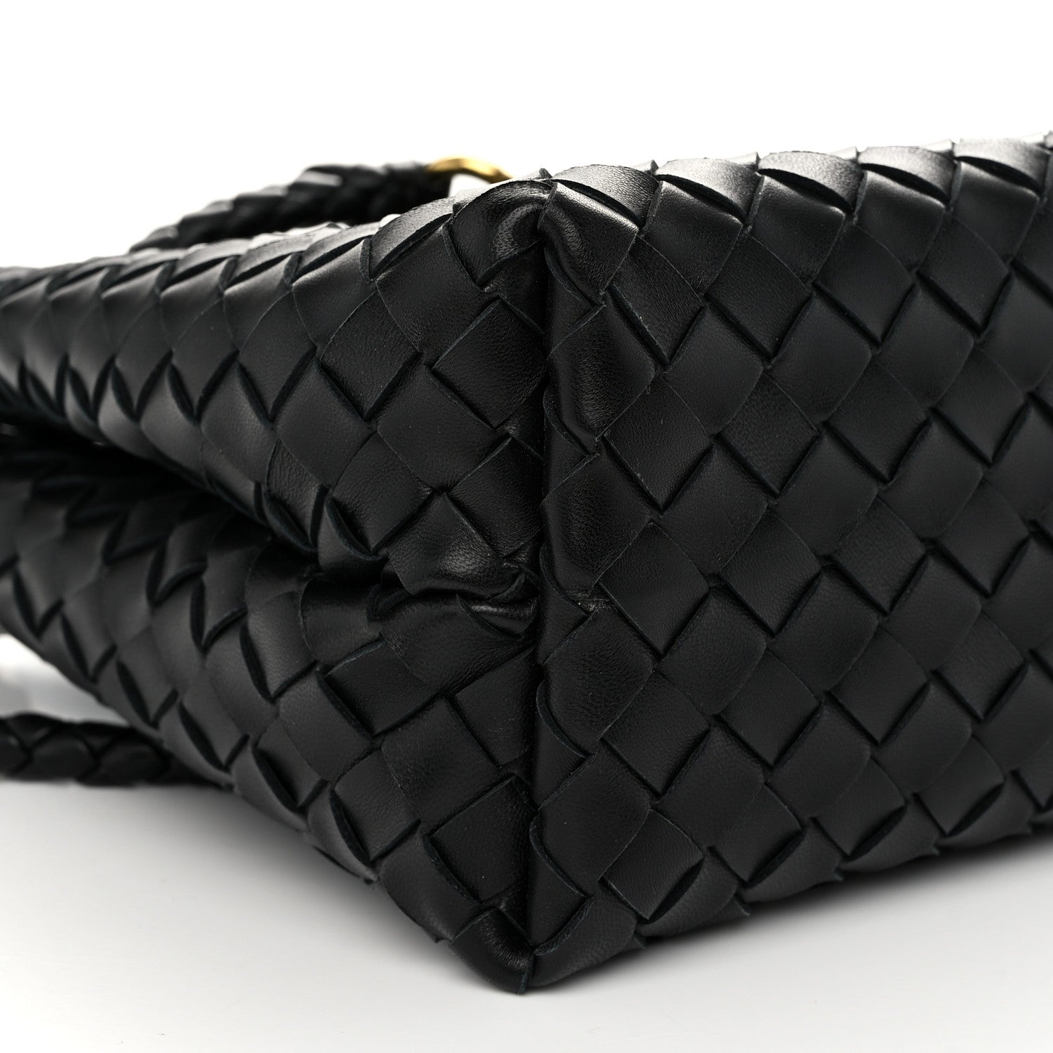Bottega Veneta Nappa Intrecciato Medium Andiamo Shoulder Bag Black 8 of 9