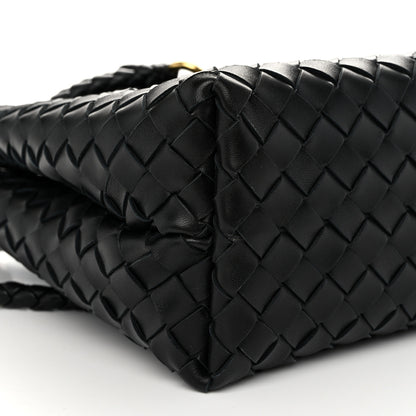 Bottega Veneta Nappa Intrecciato Medium Andiamo Shoulder Bag Black 8 of 9