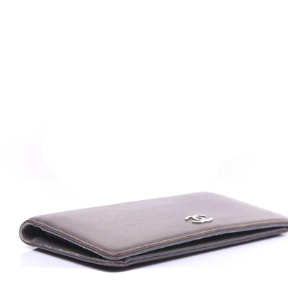 Chanel Caviar Sevruga Yen Wallet Lavender 7 of 26