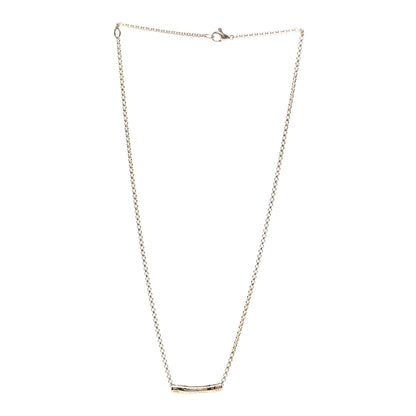 John Hardy 18K Yellow Gold Bamboo Slide Pendant Necklace 3 of 5