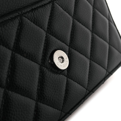 Chanel Caviar Quilted Wallet On Chain WOC Black 12 of 14