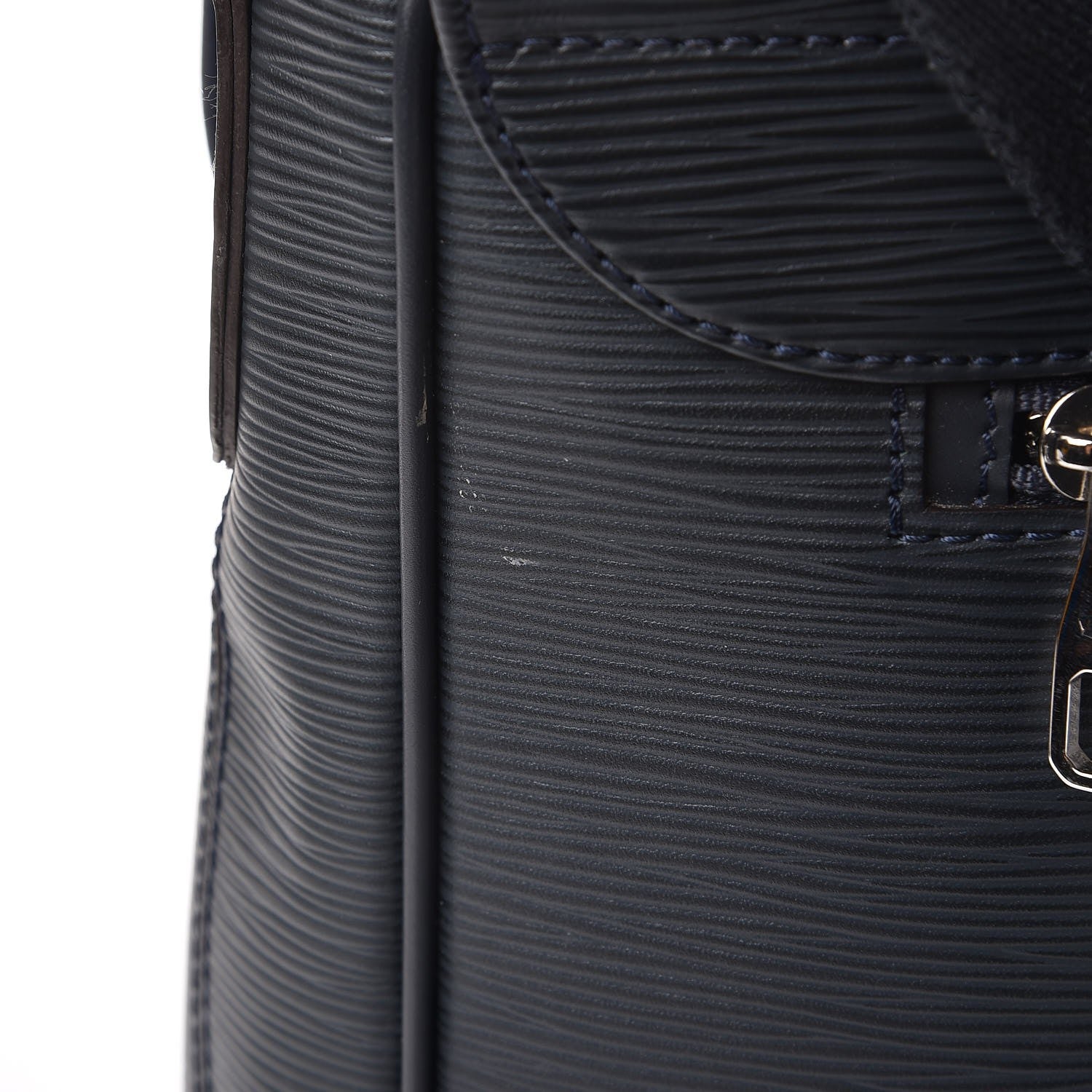 Louis Vuitton Epi Christopher Messenger Navy Stripes 8 of 9