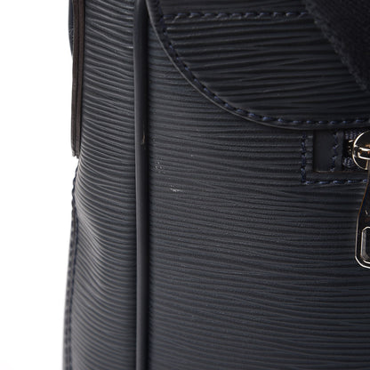 Louis Vuitton Epi Christopher Messenger Navy Stripes 8 of 9