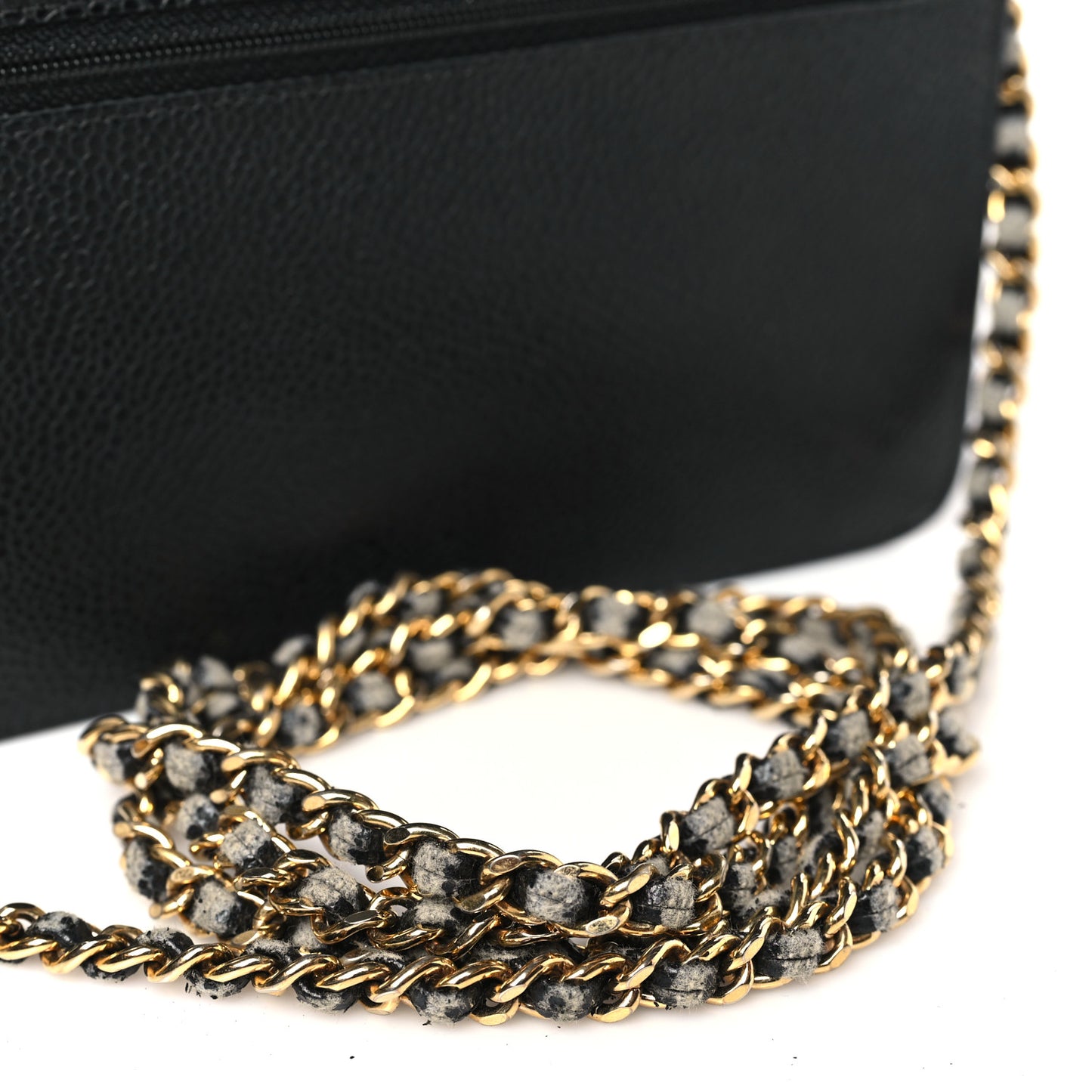Caviar Timeless CC Wallet on Chain WOC Black