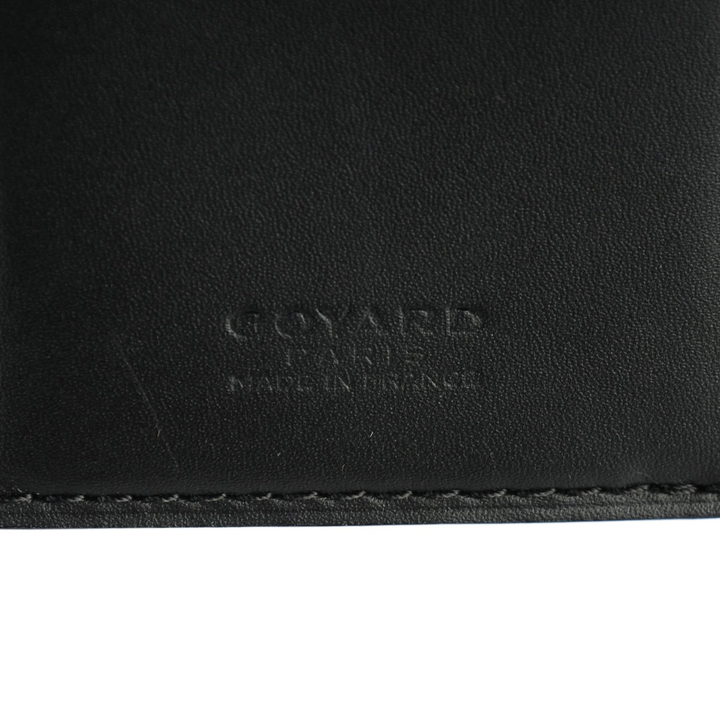 Goyardine Saint Pierre Card Holder Black