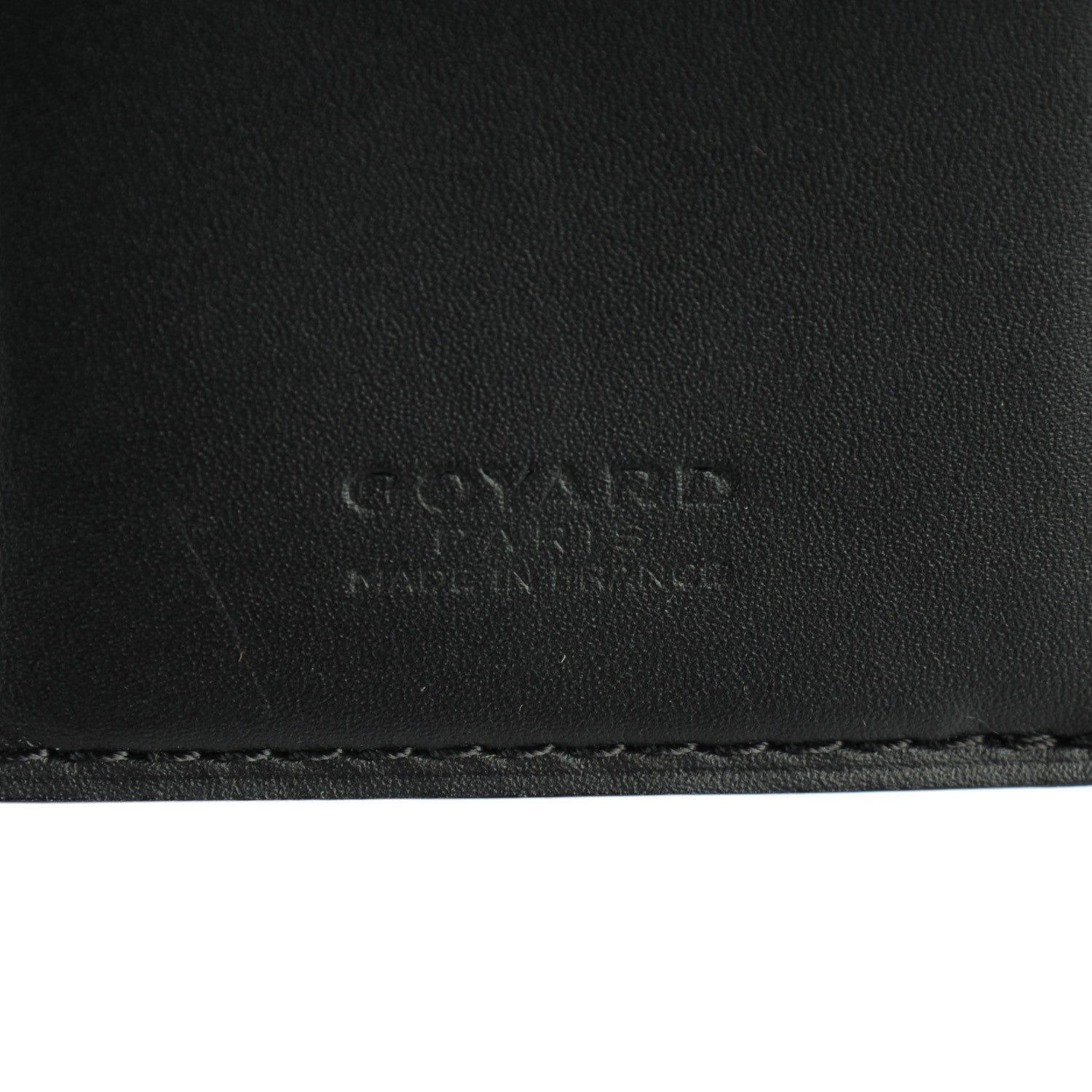 Goyard Goyardine Saint Pierre Card Holder Black 6 of 6