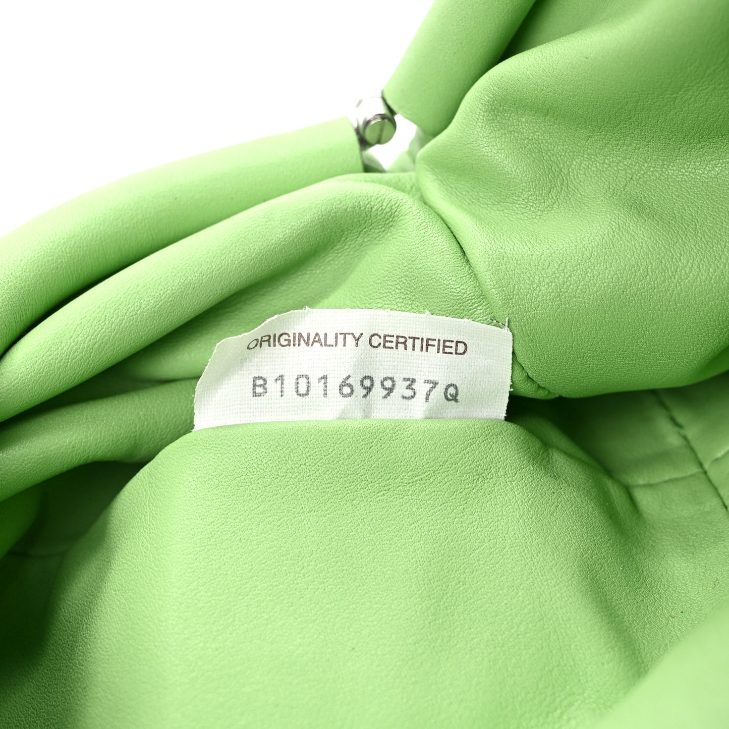 Butter Calfskin The Mini Pouch Pistachio