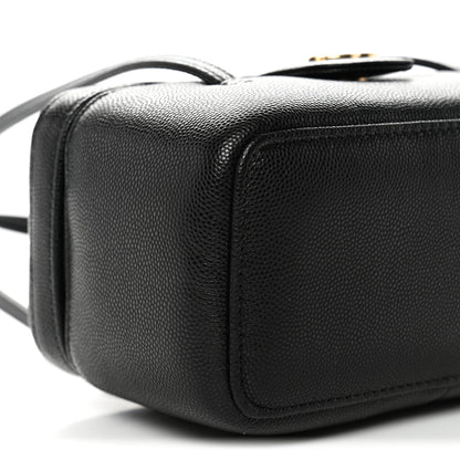 Chanel Shiny Caviar Preppy Coco Long Vanity With Strap Black 9 of 11