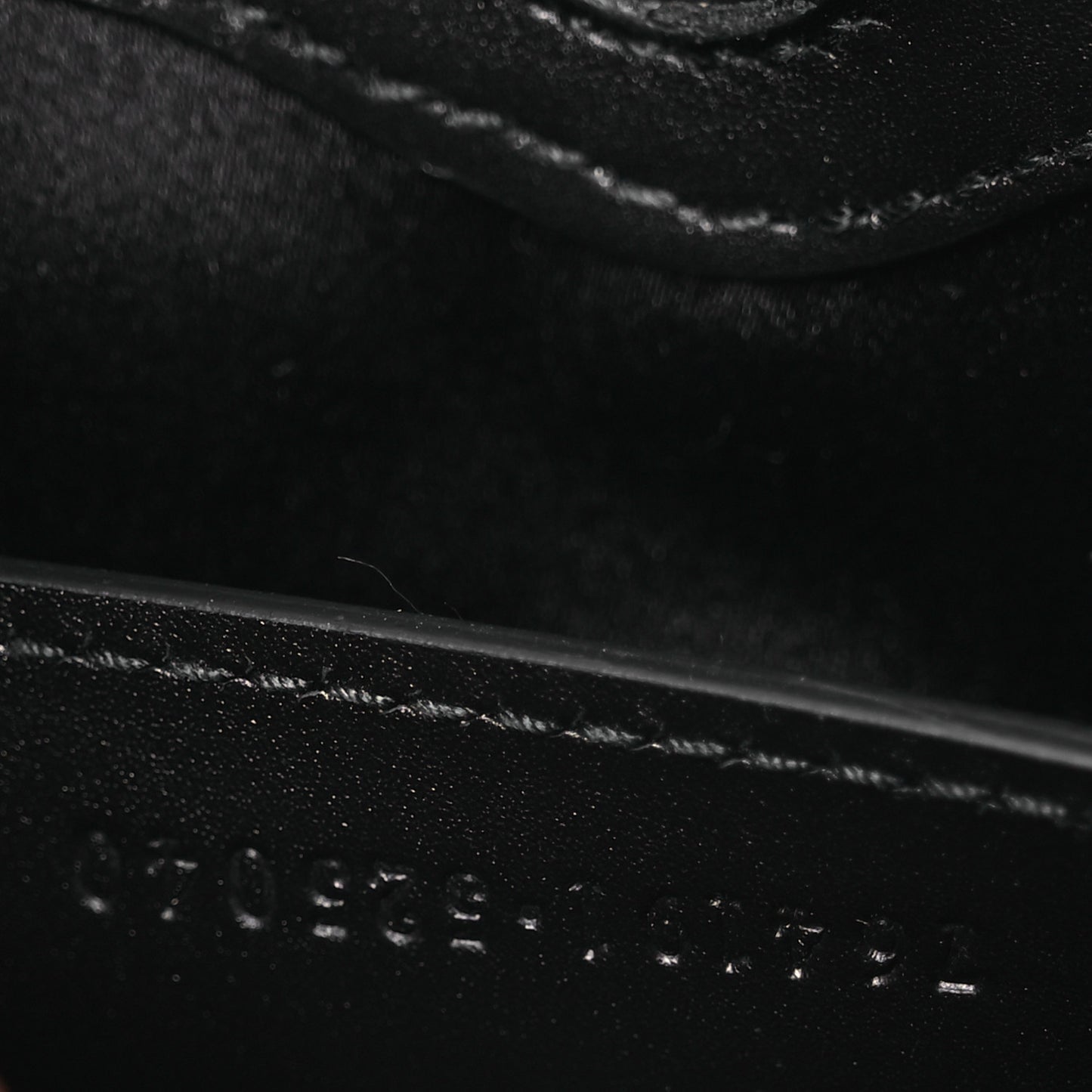 Calf Hair Horsebit Slim Shoulder Bag Black