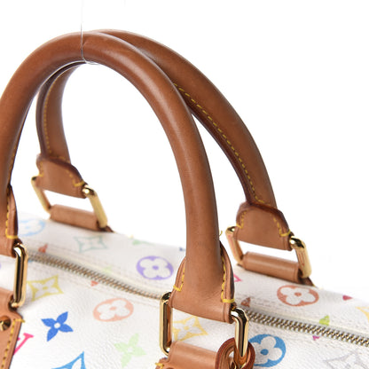Louis Vuitton Monogram Multicolor Speedy 30 White 14 of 14