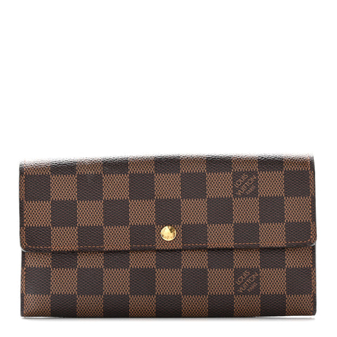 Damier Ebene Sarah Wallet