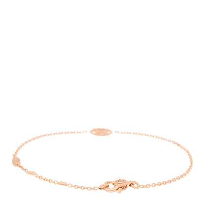 Christian Dior 18K Rose Gold Diamond Rose Des Vents Bracelet 2 of 3