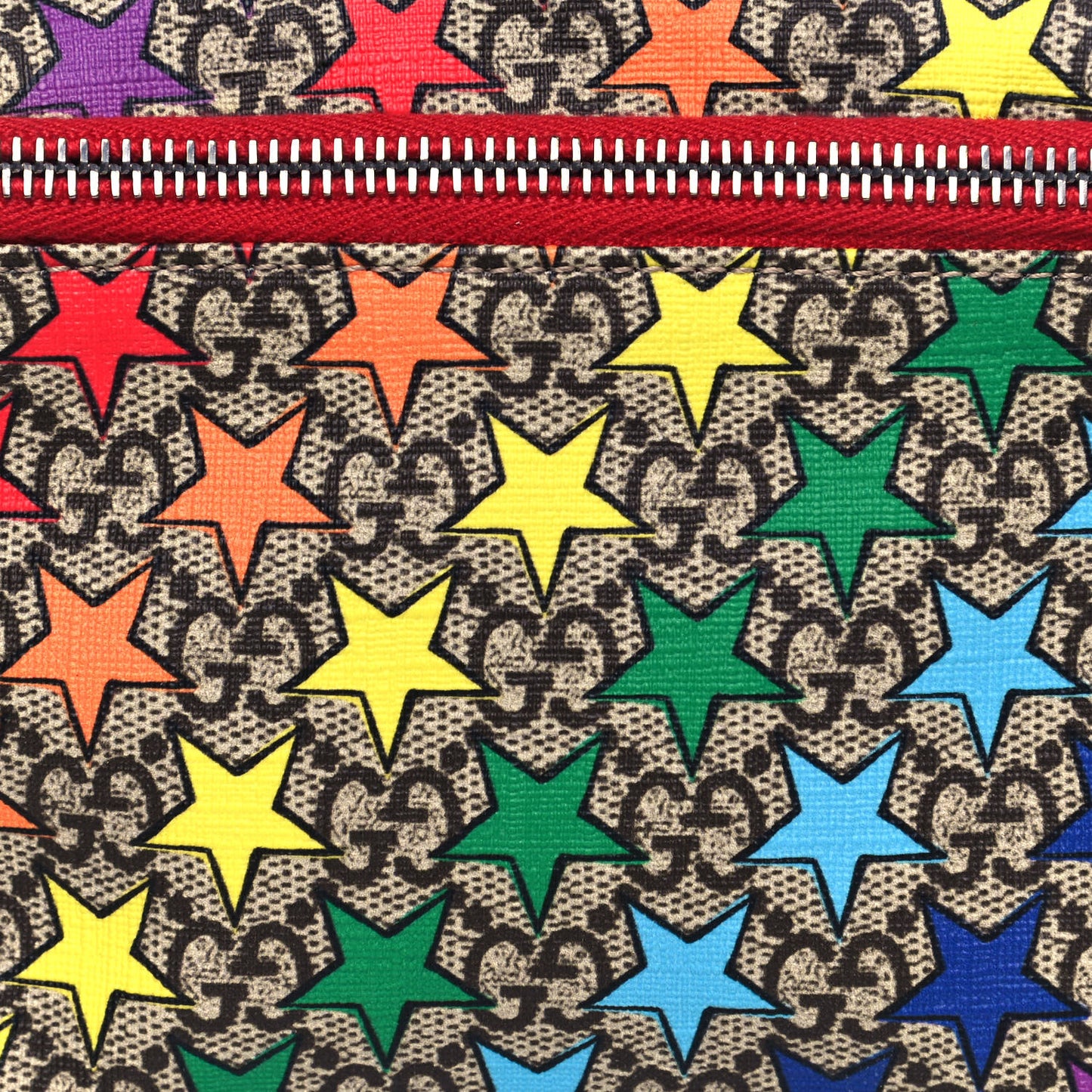 GG Supreme Monogram Childrens Star Print Belt Bag Multicolor
