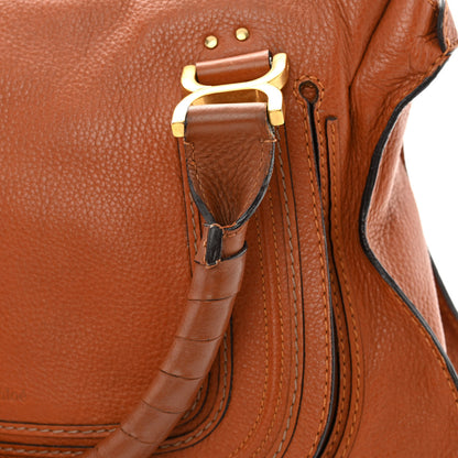 Chloe Calfskin Medium Marcie Satchel Tan 20 of 23