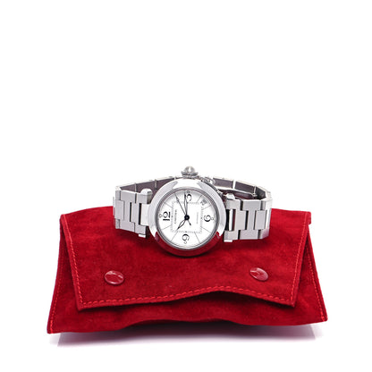 Cartier Stainless Steel 35mm Pasha C Automatic Watch 5 of 5