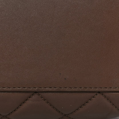 Chanel Calfskin Quilted Perfect Edge Tote Brown 19 of 23