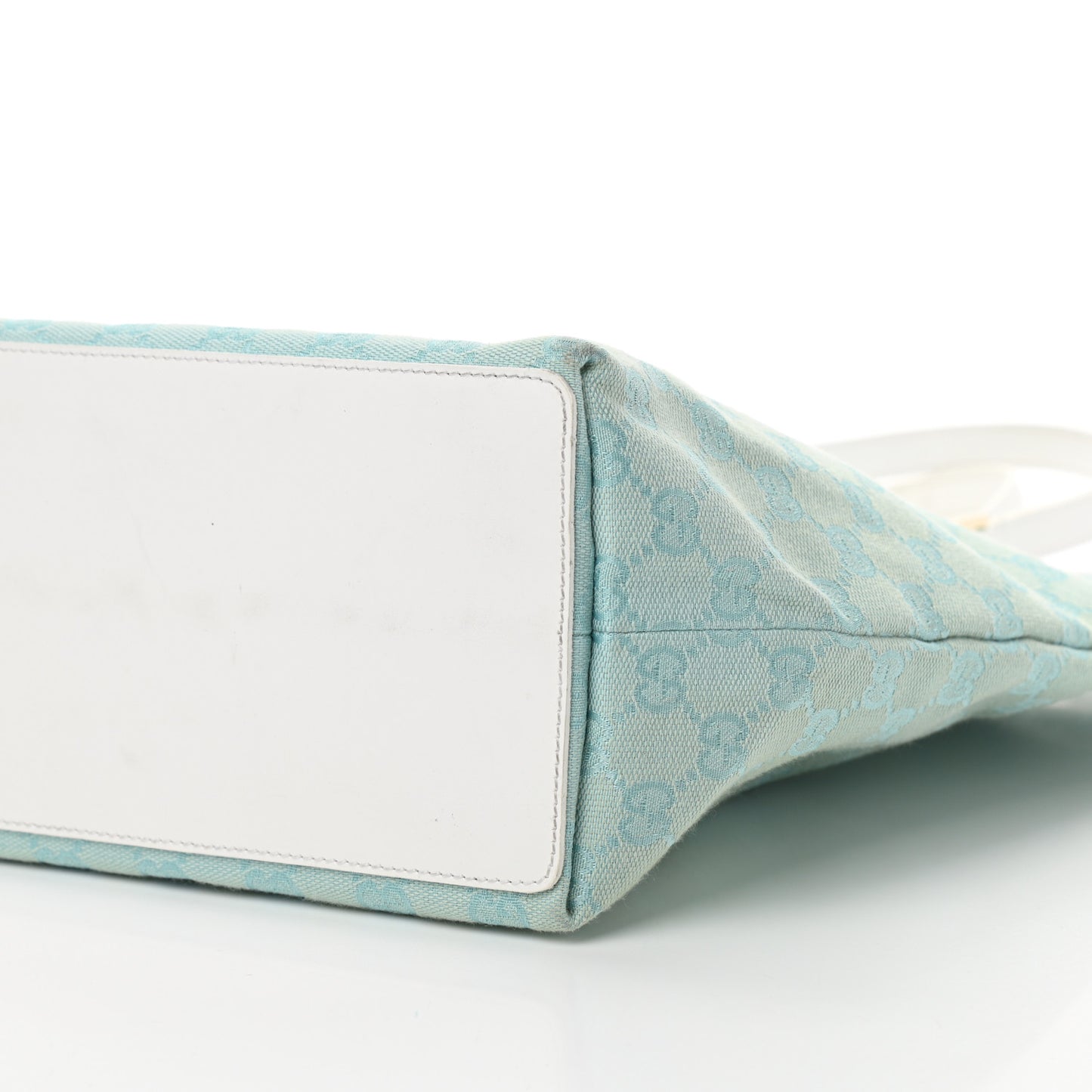 Monogram Large Bucket Tote Blue