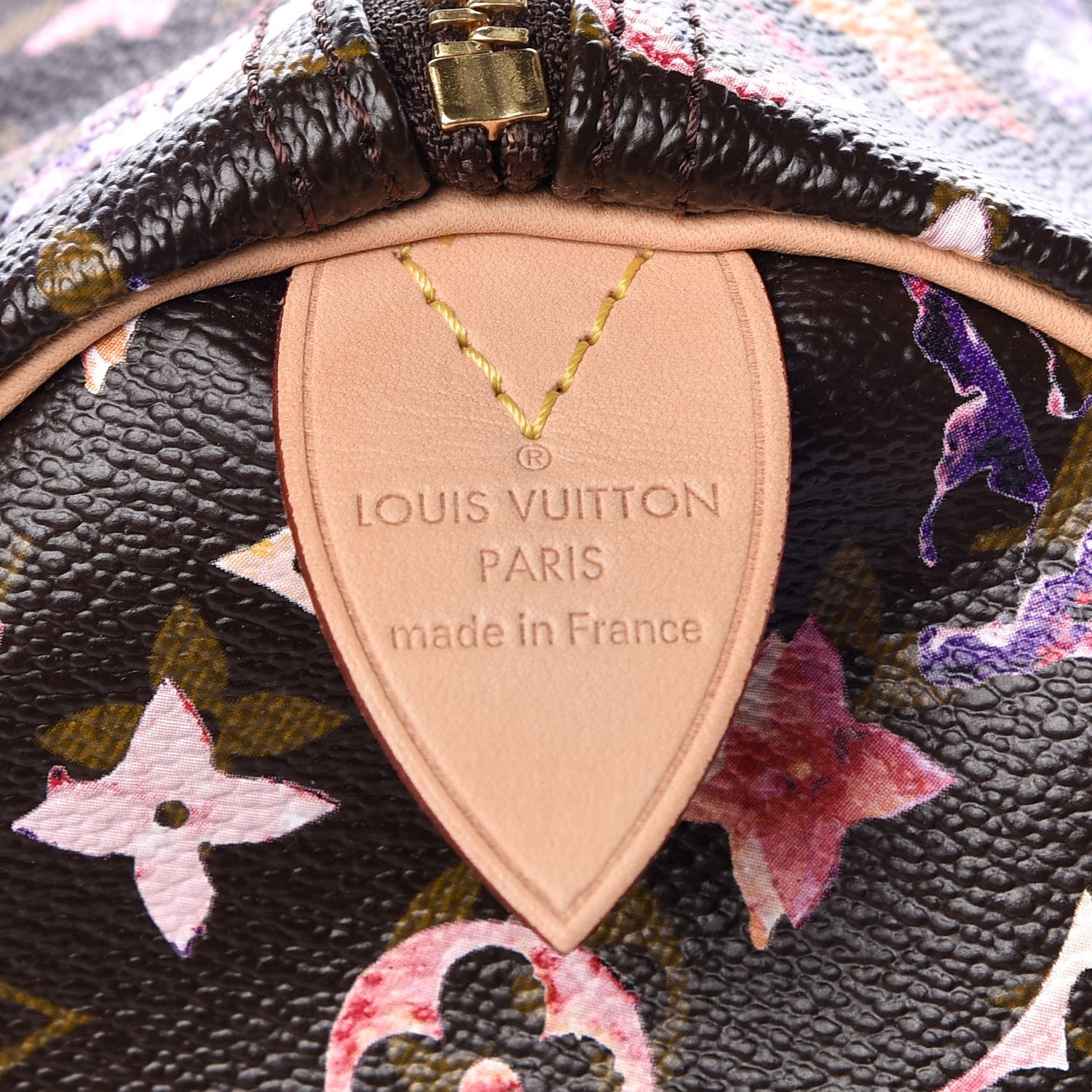 Louis Vuitton Watercolor Aquarelle Speedy 35 Brown 6 of 7