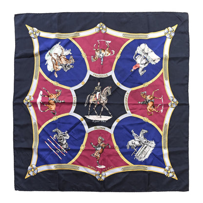Hermes Silk Les General L'Hotte Scarf 90 1 of 5