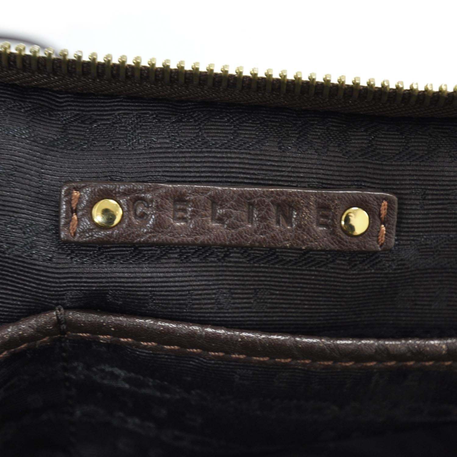 Celine Calfskin Bittersweet Hobo Burgundy 7 of 9