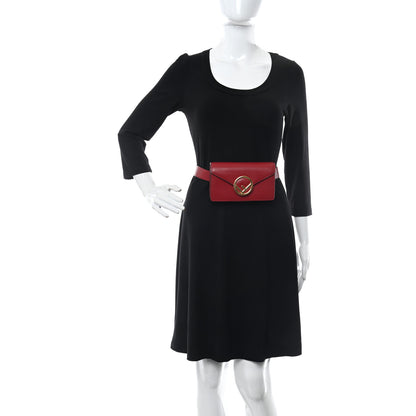 Fendi Vitello Liberty Lucido F is Fendi Envelope Belt Bag Fragola 2 of 13