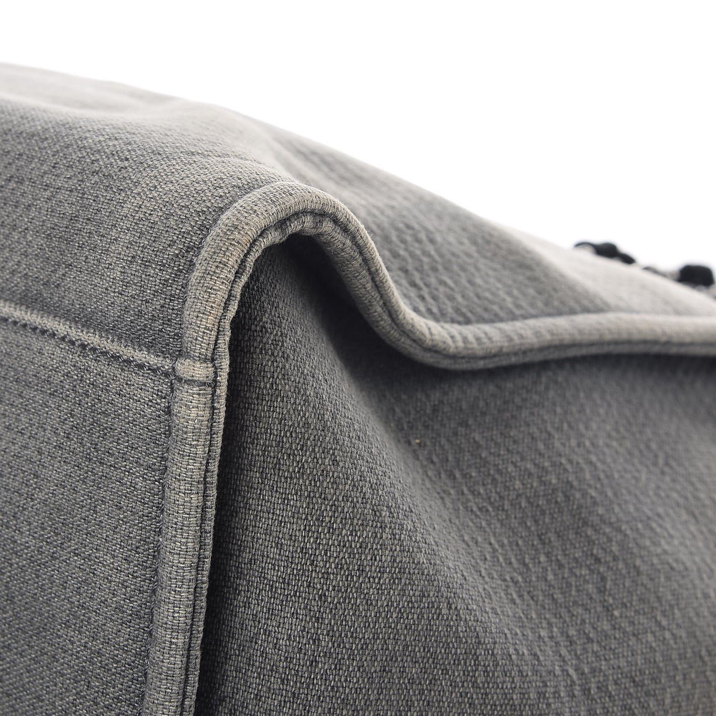 Canvas Deauville Large Tote Grey