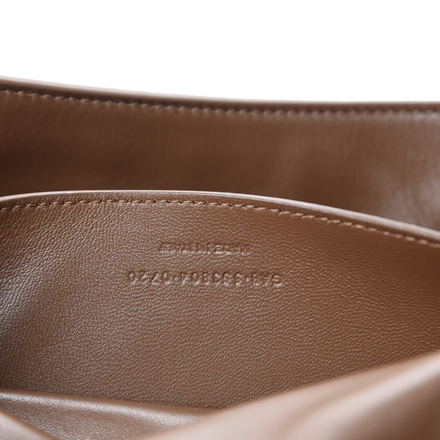 Saint Laurent Smooth Calfskin Suede Medium Reversible Monogram Kate Satchel Light Ochre 10 of 11