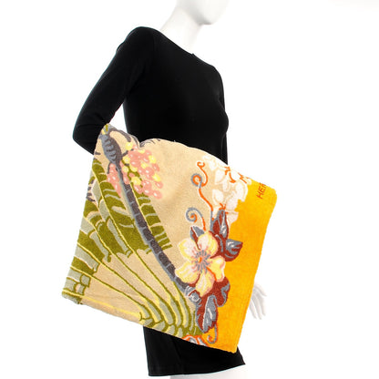 Hermes Cotton Terry Printed Beach Towel 2 of 5