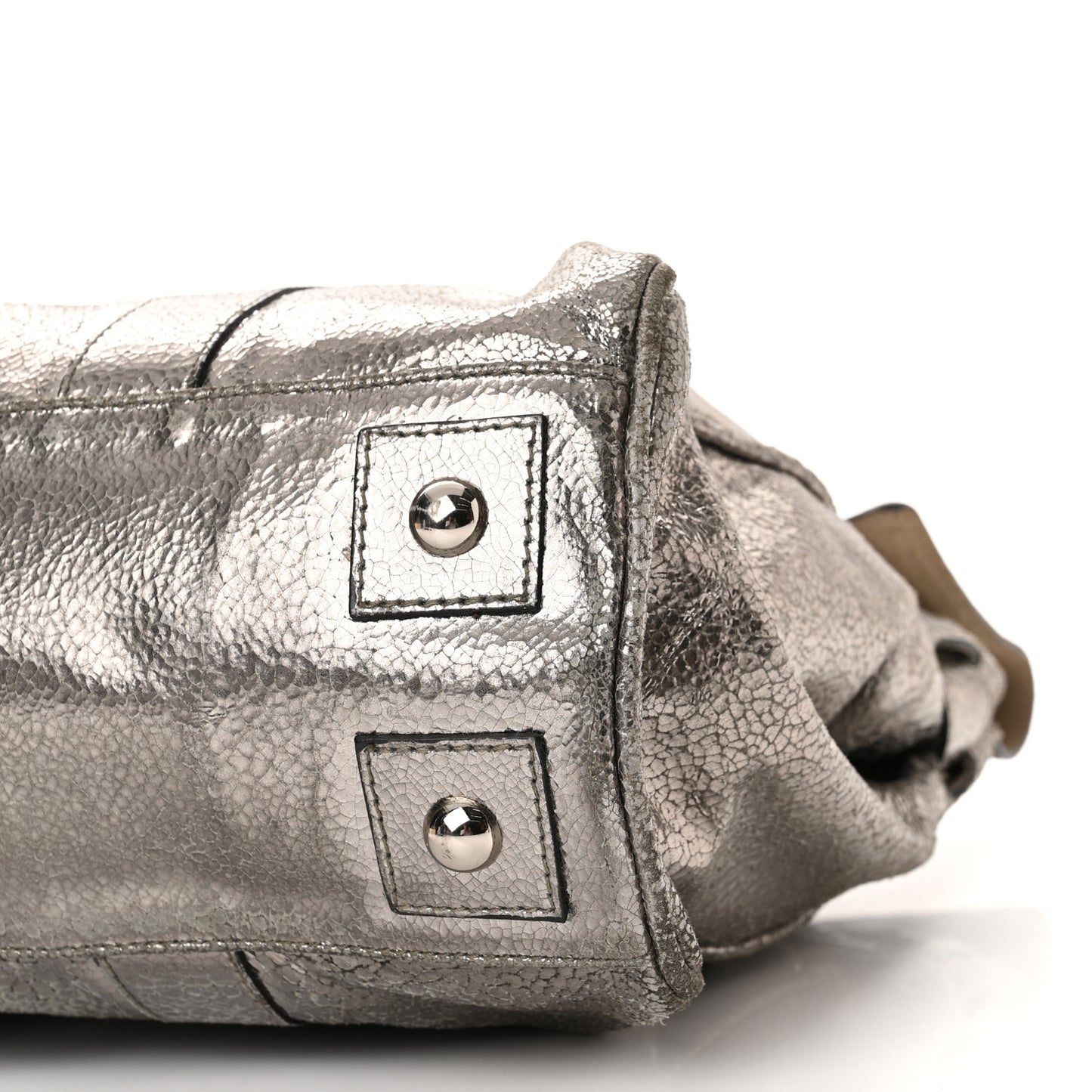 Metallic Classic Grain Bayswater Silver