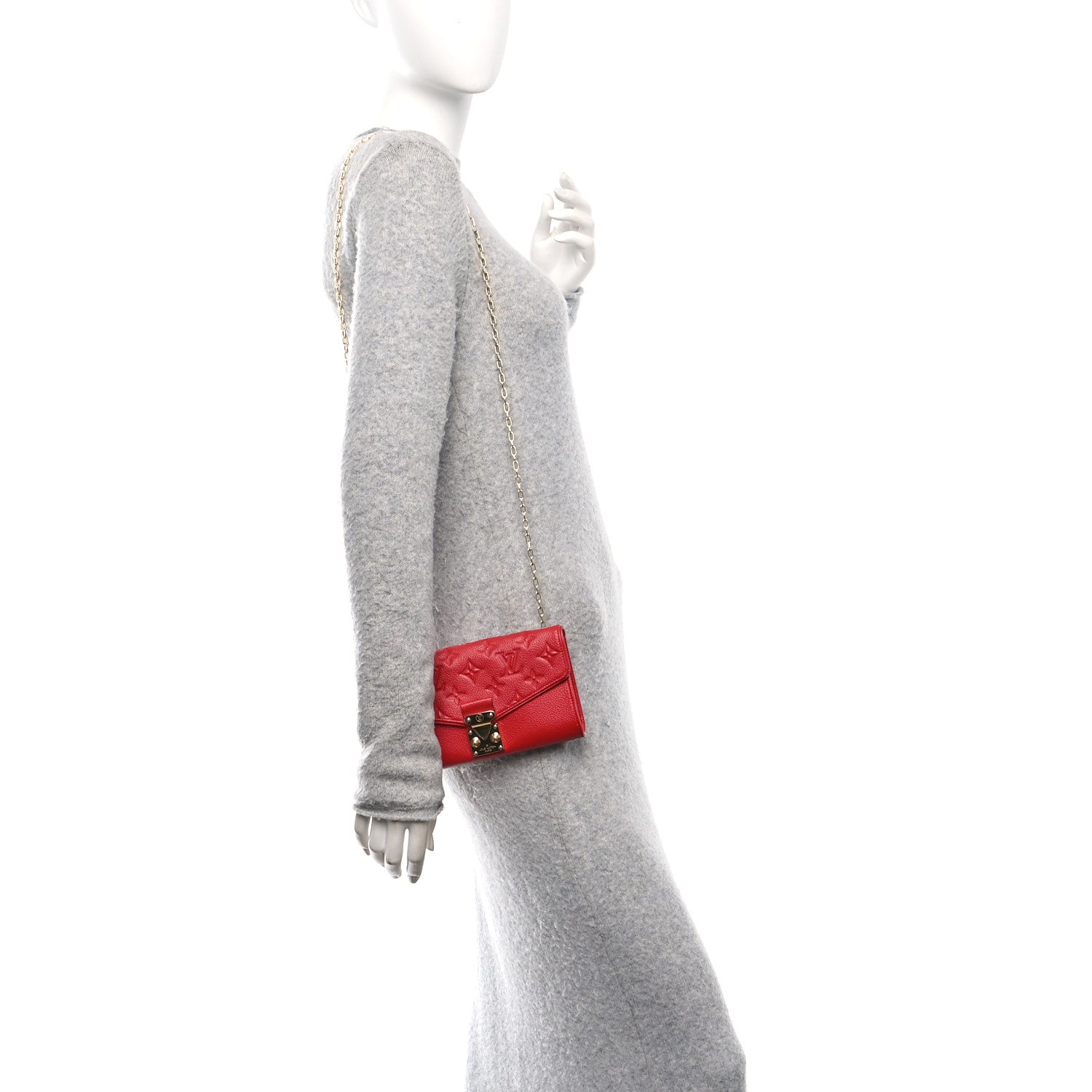 Louis Vuitton Empreinte Saint Germain Pochette Cherry 3 of 10